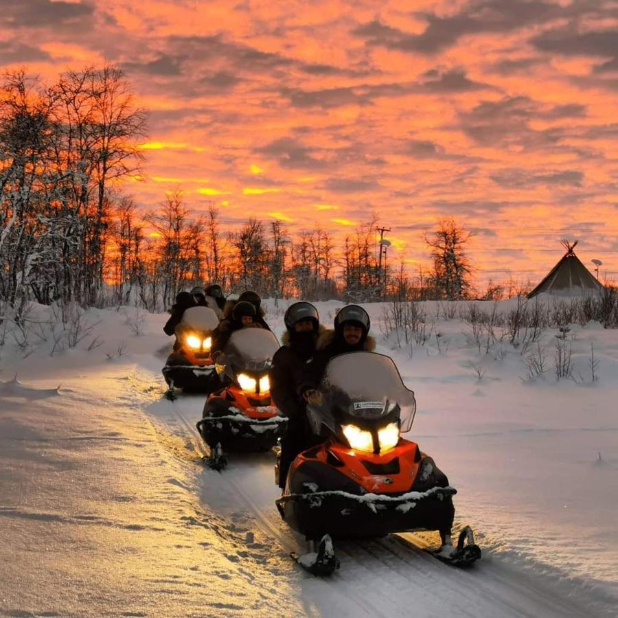 Mattarahkka Northern Light Lodge Кируна Екстериор снимка