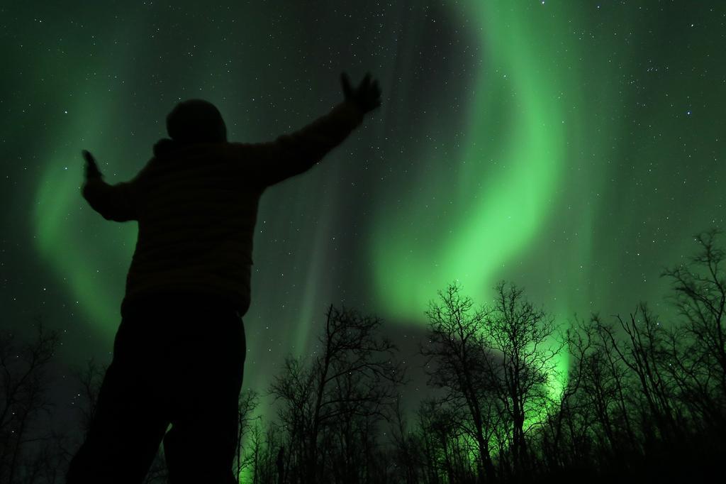 Mattarahkka Northern Light Lodge Кируна Екстериор снимка